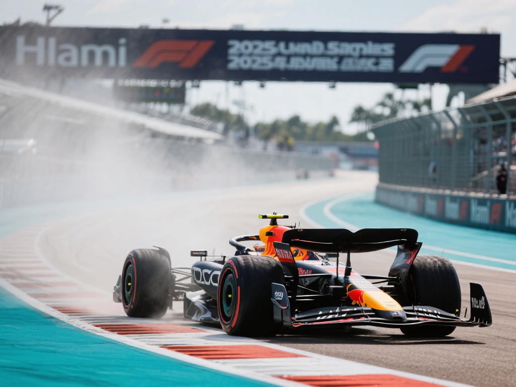 迈阿密赛道不仅考验驾驶技术，同时还挑战车